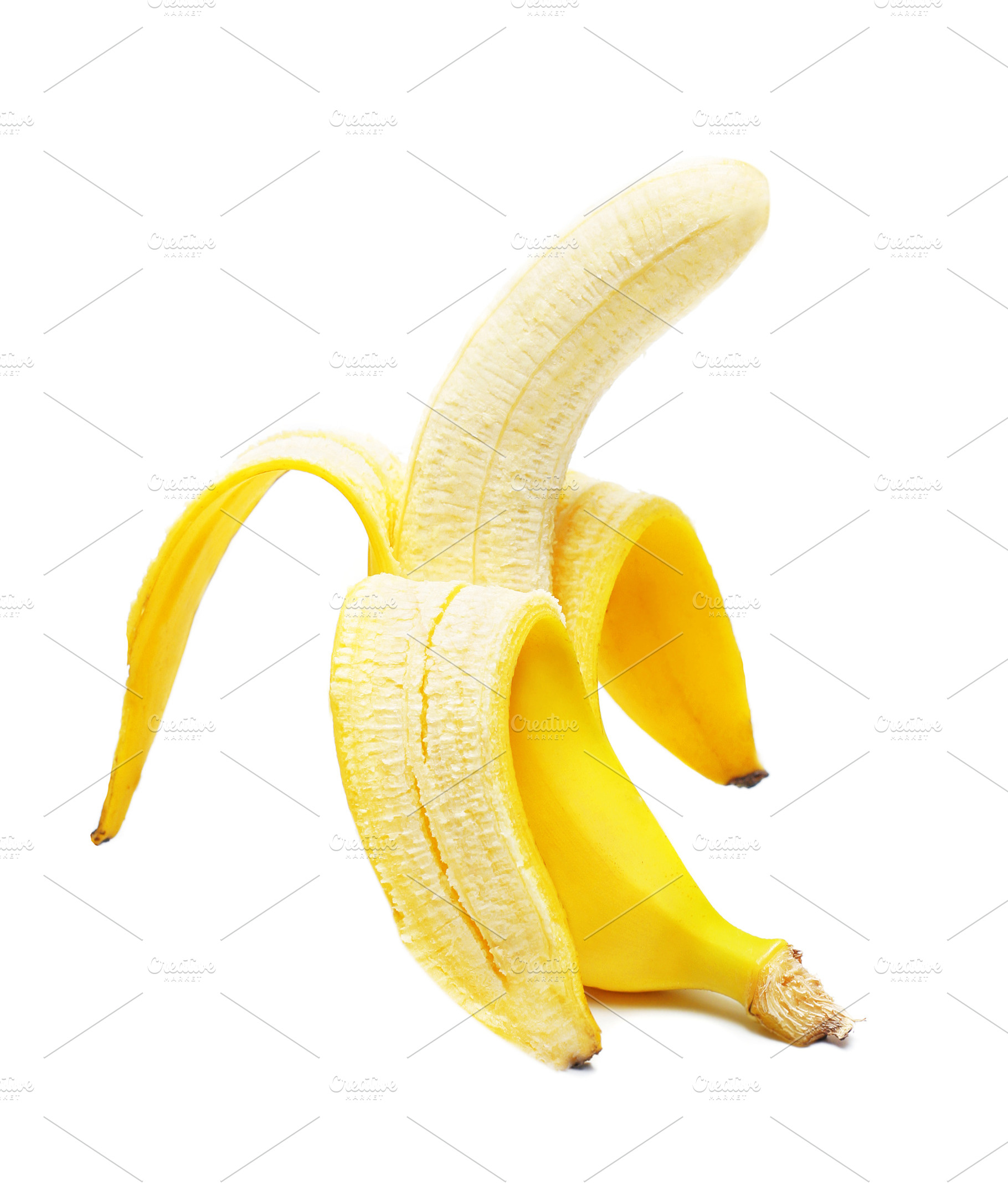 Open banana, a Photo by saiko3p