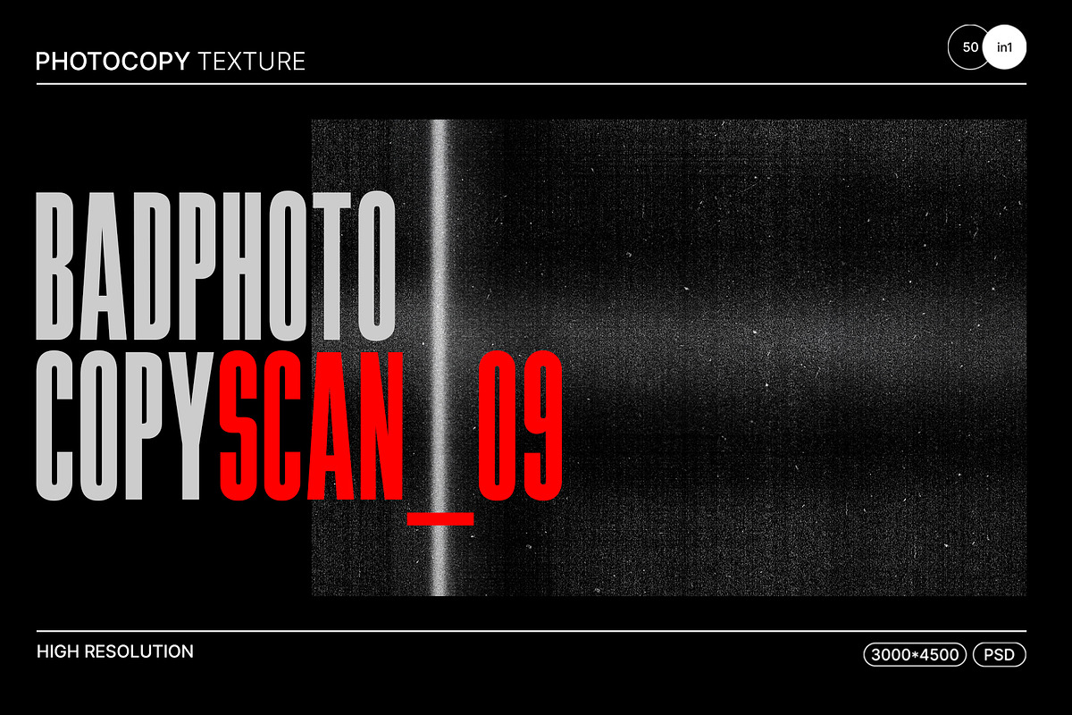 Bad Printer Photo Scan Effects.