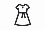 Fashion Dress Silhouettes Set, an Illustration by musafir_fashion (Thumbnail 11 of 20)
