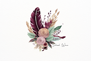 Vibrant Native American Flower, a Decorative Illustration by New-School-Wave (Thumbnail 2 of 5)
