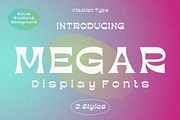 VT Megar - Retro Fonts, a Serif Font by ViactionType (Thumbnail 1 of 13)