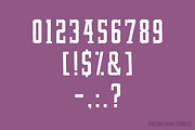Fairtrade, a Slab Serif Font by Fresh Pressed Fonts (Thumbnail 5 of 5)