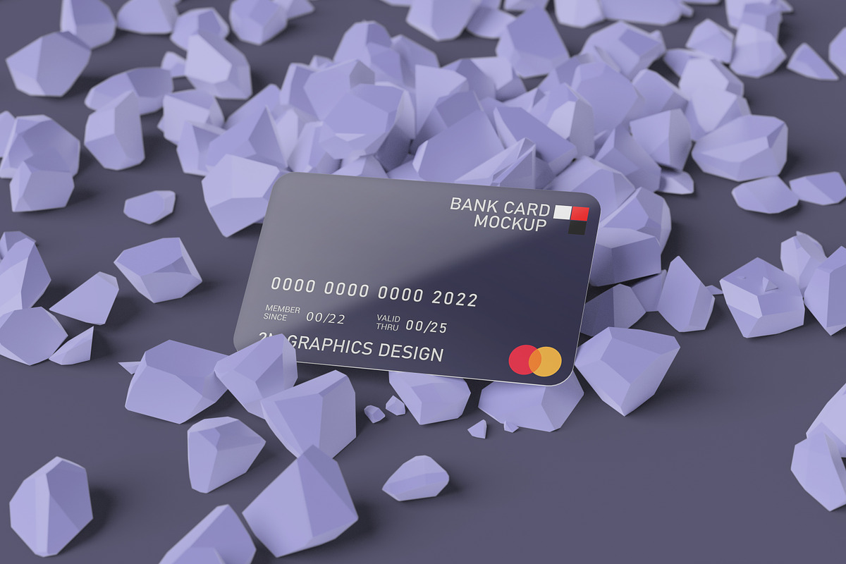 Credit Cards Mockups, an Advertising Mockup by 2M GRAPHICS DESIGN (Photo 7 of 7)