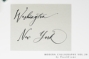 Balzak // Organic Calligraphy, a Script Font by PeachCreme (Thumbnail 9 of 12)