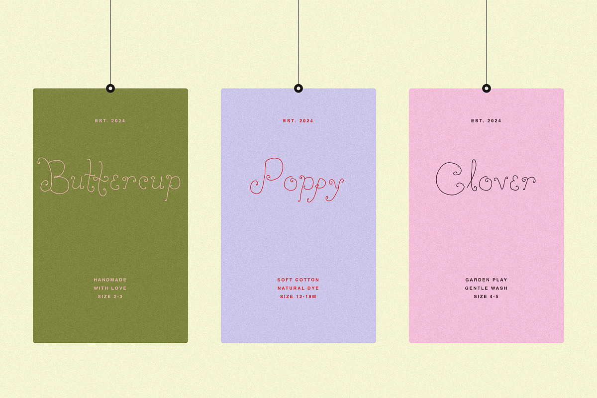 Honeylark Whimsical Curly Font, a Handwritten Font by PeachCreme (Photo 8 of 13)
