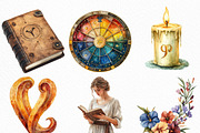 Virgo Season Clipart, an Illustration by Craft Nest (Thumbnail 3 of 6)
