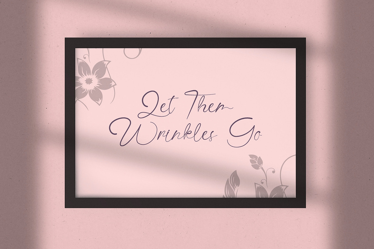 The Angellica - Calligraphy Font preview 3