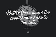 Black Hat Font, a Script Font by trustha (Thumbnail 9 of 10)