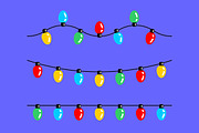 Christmas light bulbs, an Object Graphic by Volyk (Thumbnail 3 of 3)