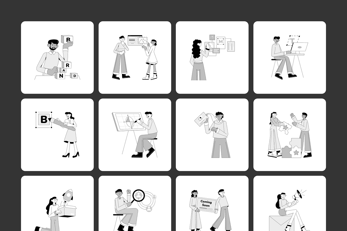 Business & Management Bundle, a Person Illustration by Prosymbols (Photo 10 of 10)