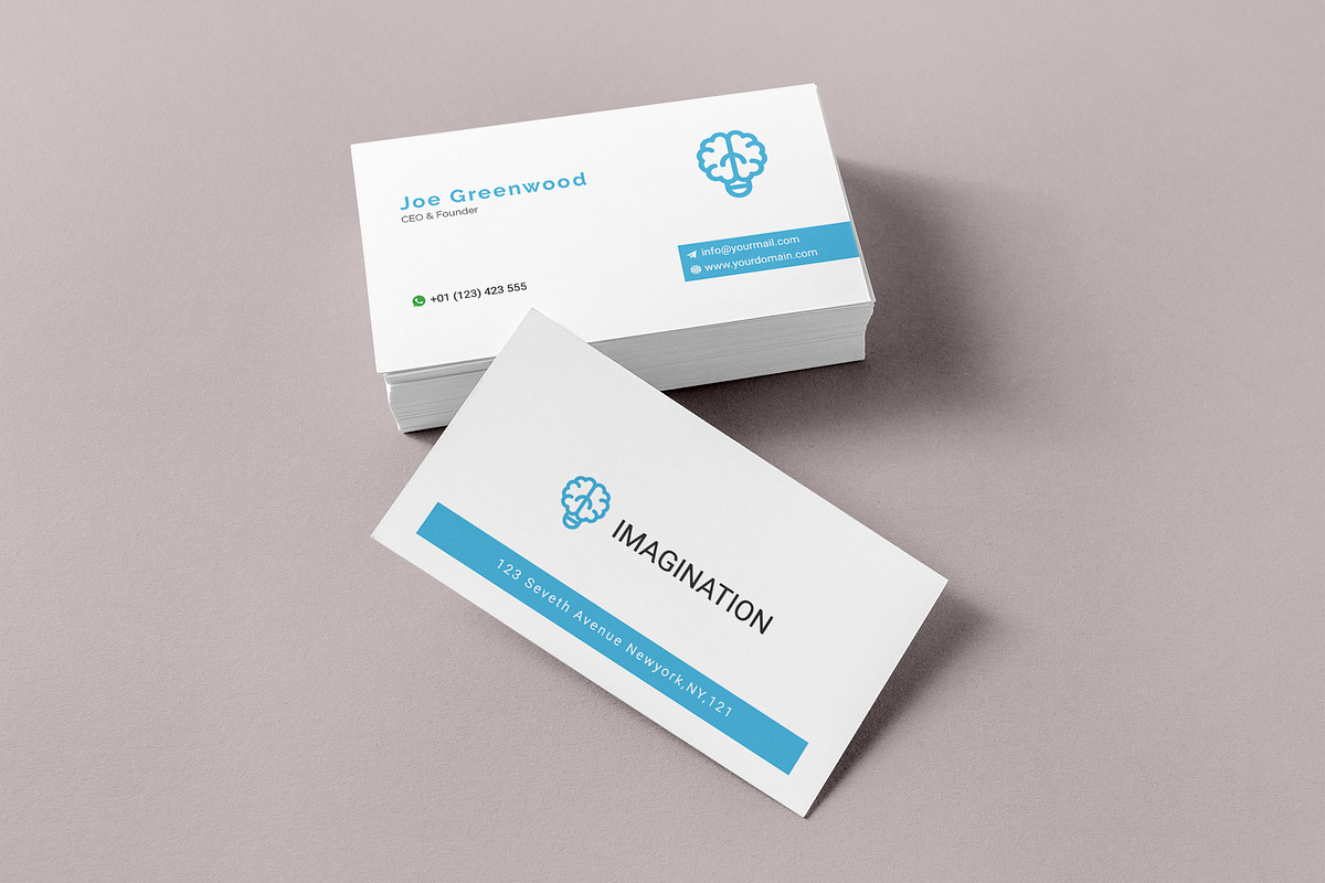100 Business Card Template Bundle, a Business Card Template by Smashing_Studio (Photo 23 of 80)