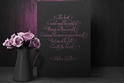 Midnight Vagansa | Beauty Caligraphy, a Script Font by Almeera Std (Thumbnail 10 of 11)