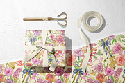 Mauve bouquet, a Pattern Graphic by emeraldthue (Thumbnail 4 of 6)