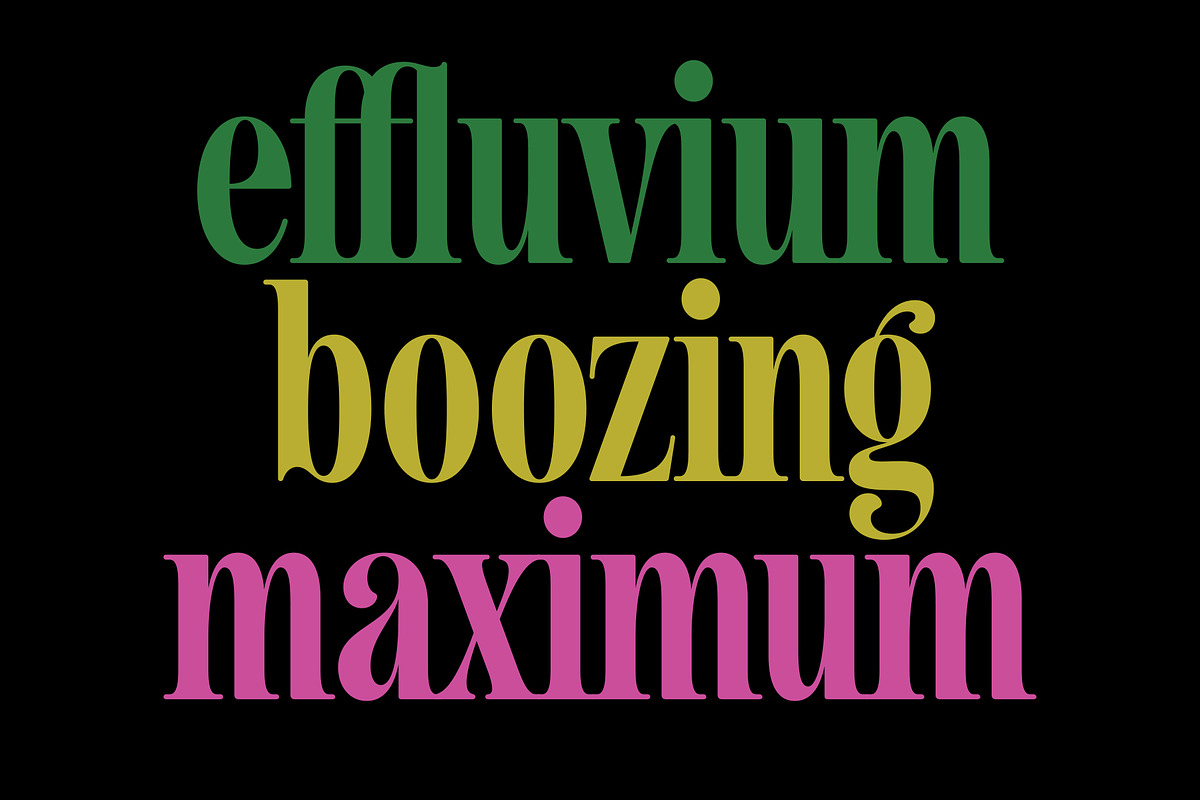 Newsagent, a Font by Simon Walker (Photo 4 of 8)
