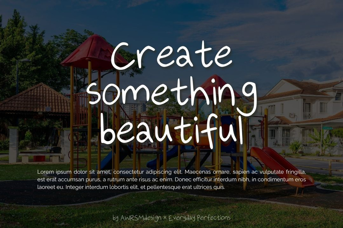 Farnelo | Handwriting Display Font, a Handwritten Font by Everyday Perfection (Photo 5 of 5)