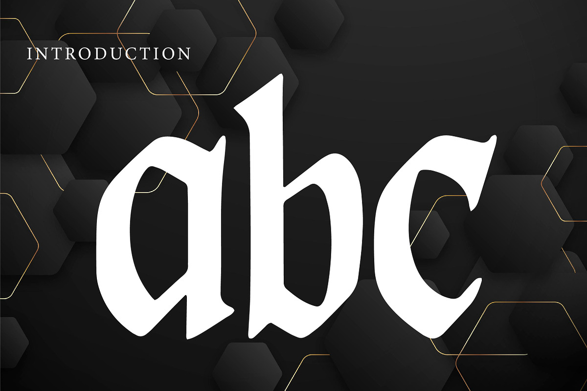 ARIZTH, a Blackletter Font by Wow Magic (Photo 2 of 3)