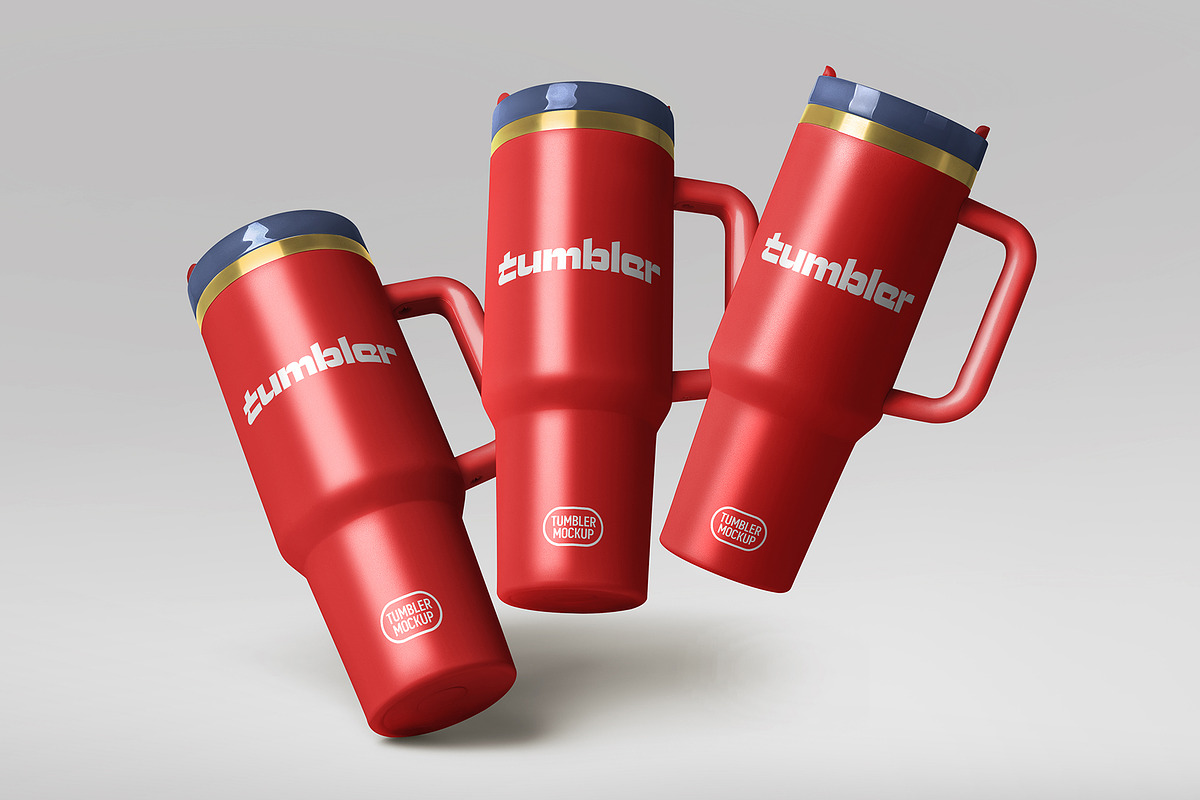 Tumbler Mockup, a Product Mockup by PixelVoyager (Photo 3 of 6)