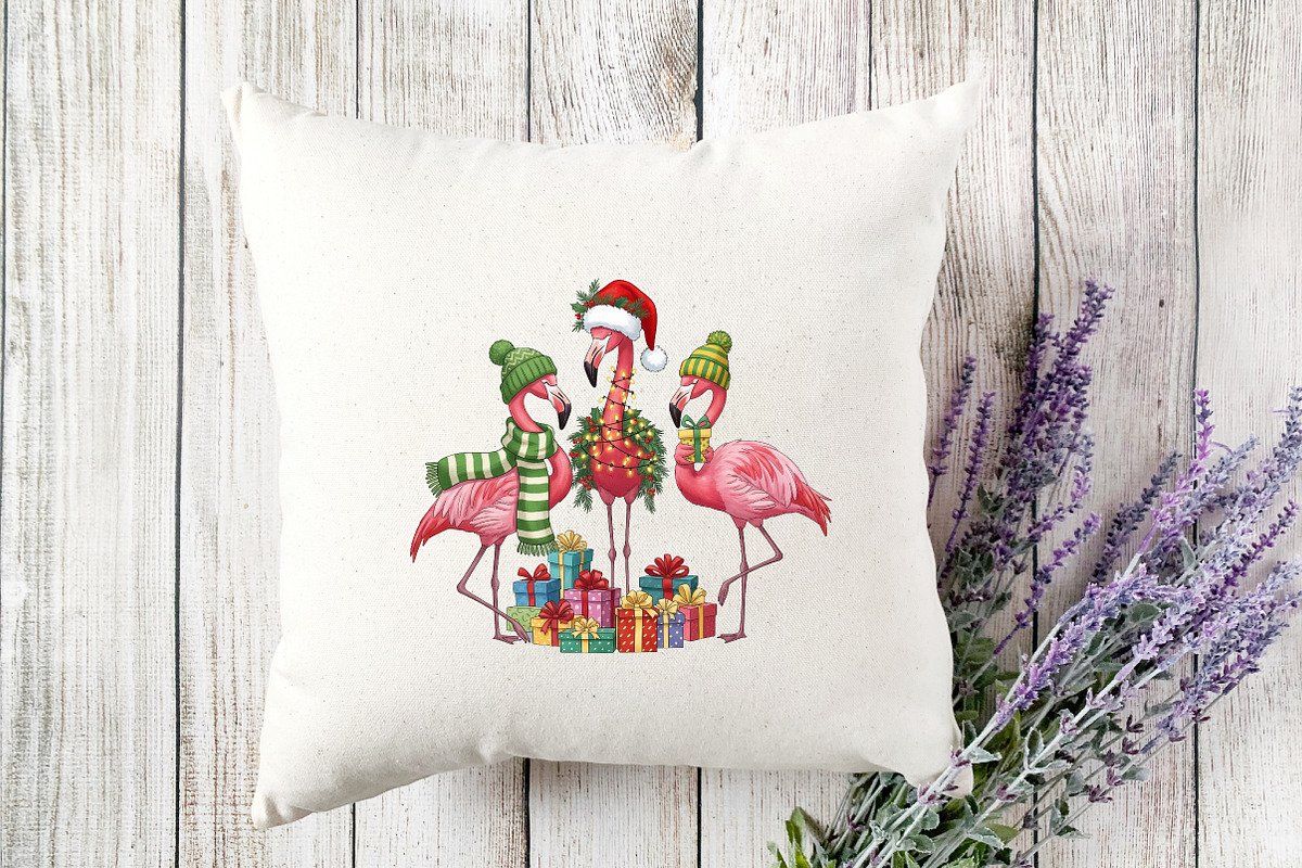 Christmas Flamingo Png, Flamingo Png, a Graphic by Designking (Photo 2 of 4)