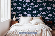 Basset Puppy Floral Patterns, an Illustration by Johanna V. Creative (Thumbnail 4 of 9)