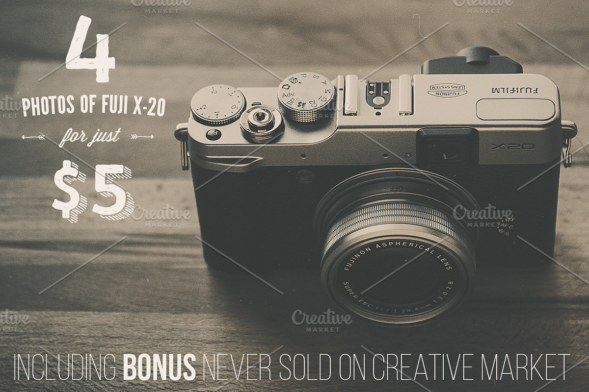 Fuji X-20 Bundle + Bonus