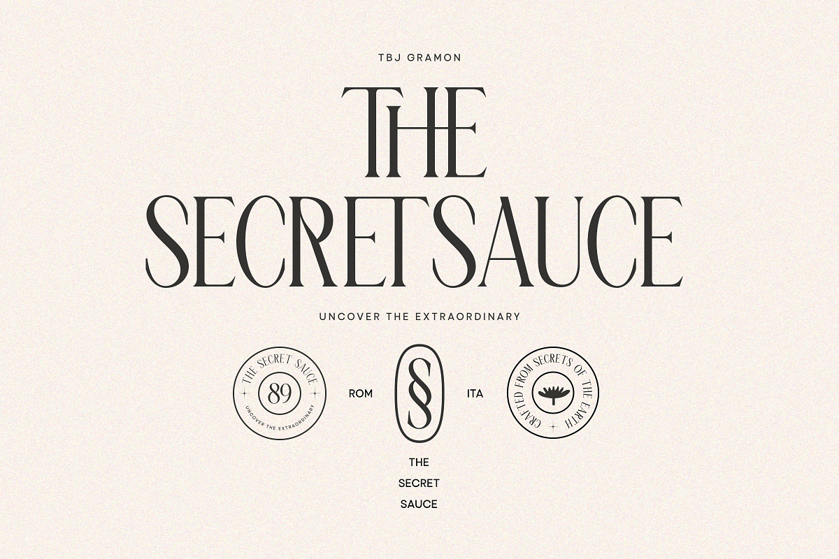 Elegant Condensed Volume 4, a Serif Font by Taboja Studio (Photo 3 of 22)