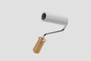 Paint Roller Brush, an Object 3D Model by fahad121 (Thumbnail 3 of 8)