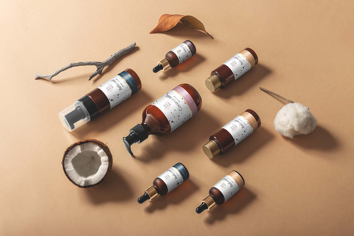 Natura – Cosmetics Mockups, a Cups & Container Mockup by Mockup Cloud (Photo 11 of 19)