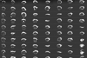 220+ Procreate Anime Eye Stamps, a Brush Add-On by DrawingStoryShop (Thumbnail 5 of 7)