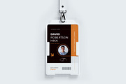 Office ID Card, a Stationery Template by Pixelpick (Thumbnail 1 of 2)