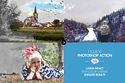 Watercolor Sketch Photoshop Action, an Action Add-On by psddude (Thumbnail 2 of 4)