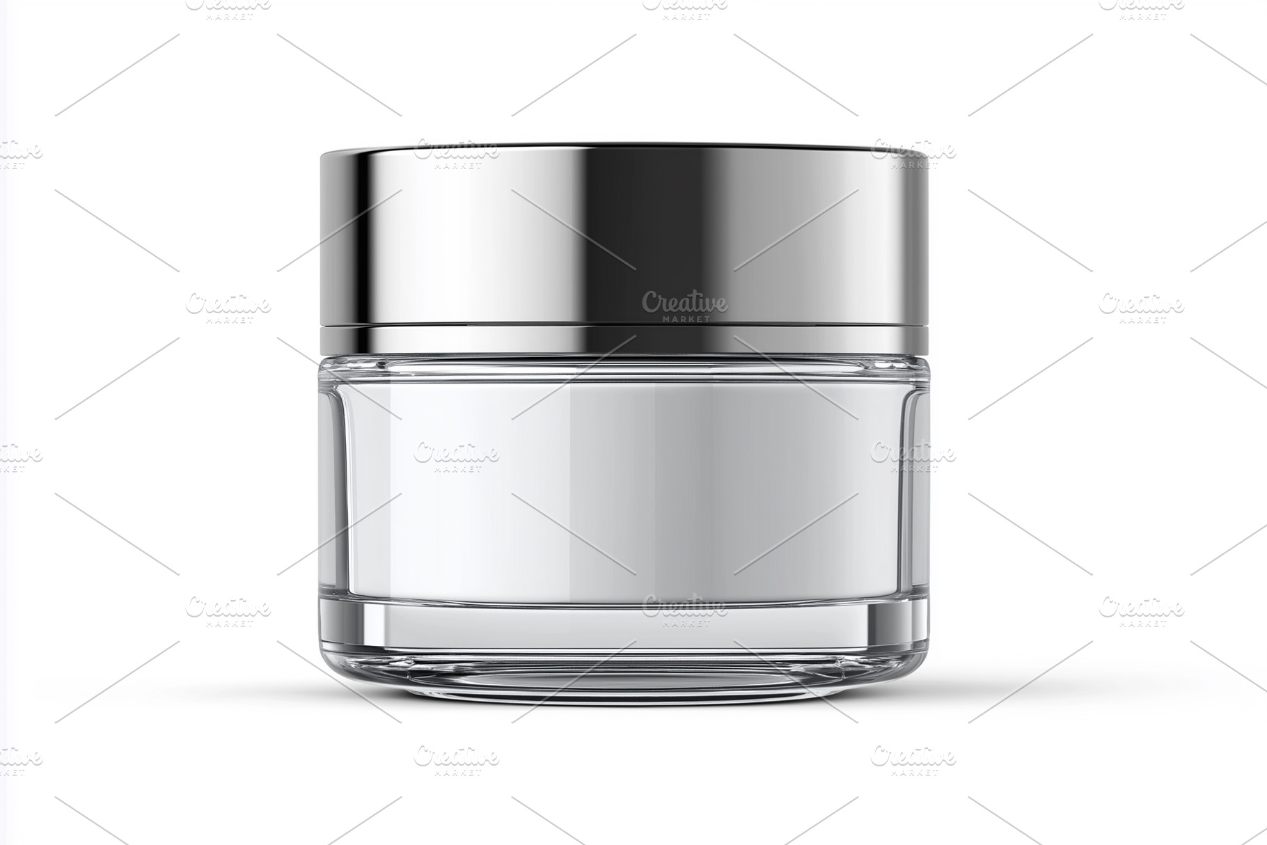 Cosmetic cream container mockup with, a Beauty & Fashion Photo by MistyDay