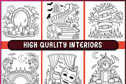 Gothic Fairytales & Nightmares Adult, a Seasonal Illustration by Ink Gallery (Thumbnail 4 of 4)