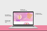 Modern Pink Canva Website Template, a Landing Page Template by ByKopi (Thumbnail 7 of 7)