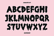 Ghost Slimer Font - Horror Font, a Handwritten Font by ariodsgn (Thumbnail 2 of 9)
