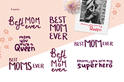 Set of Best Mom Ever illustrations, a Person Illustration by Uniyok (Thumbnail 4 of 9)
