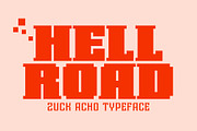 Zuck Acho, a Sans Serif Font by senzana (Thumbnail 4 of 8)