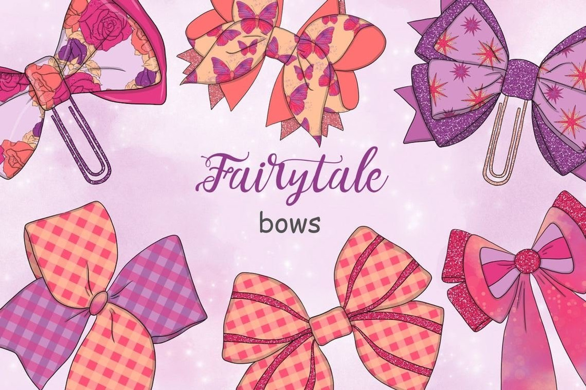 Fairy Tale Bows, an Object Illustration by GlamArtZhanna (Photo 3 of 3)