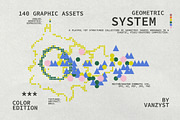Geometric System Collection, a Background Graphic by Vanzyst (Thumbnail 1 of 9)