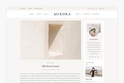Aurora - WordPress Blog & Shop Theme, a WordPress Template by Lucid Themes (Thumbnail 5 of 8)