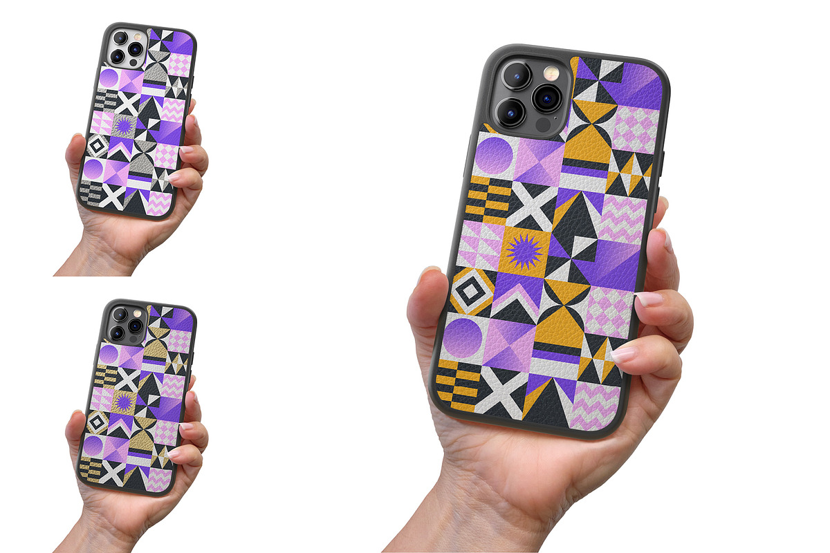 Phone 12 Pro Rubber Case Mock-up, an iPhone Mockup by Colatudo Store (Photo 5 of 8)