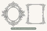 Vintage Ornamental Frames Bundle, a Decorative Illustration by Kusumaillustration (Thumbnail 8 of 11)