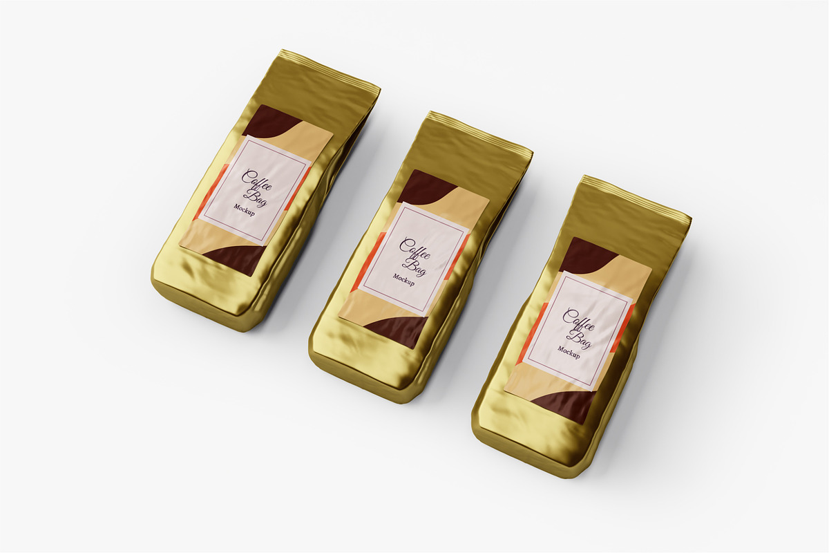 Coffee bag and coffee cup mockup, a Cups & Container Mockup by Runend (Photo 6 of 22)