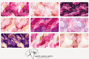80 pink alcohol ink seamless pattern, a Pattern Graphic by Poppy Lane Studio (Thumbnail 4 of 11)