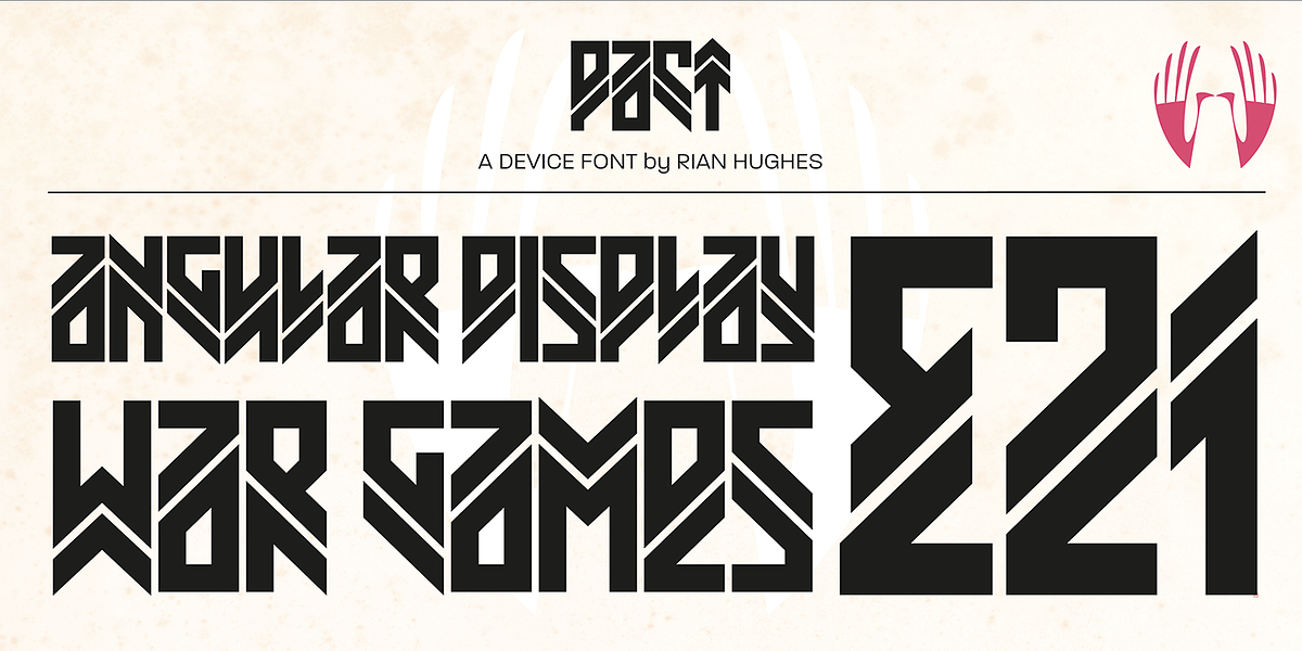 Pact, a Font by Device (Photo 2 of 3)