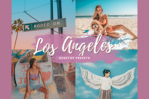 LOS ANGELES Desktop Lightroom Preset