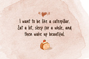 Caramel Chestnut - Handwritten Font, a Font by Littlehand (Thumbnail 6 of 8)