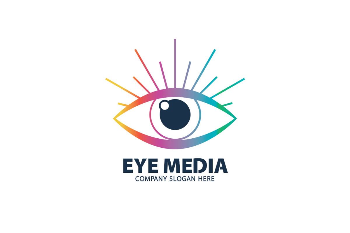 Eye Media - Colorful Eye Logo, a Branding & Logo Template by Creative Dezing (Photo 3 of 7)