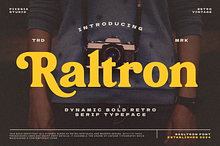 Raltron - Retro Vintage Serif Font