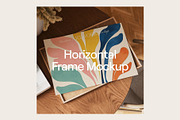 Close-up Frame Mockup Bundle DIN A, a Household Mockup by Ombra Studio (Thumbnail 6 of 11)