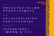 Bayakub Creative Display Font, a Sans Serif Font by Vadovastd (Thumbnail 2 of 6)